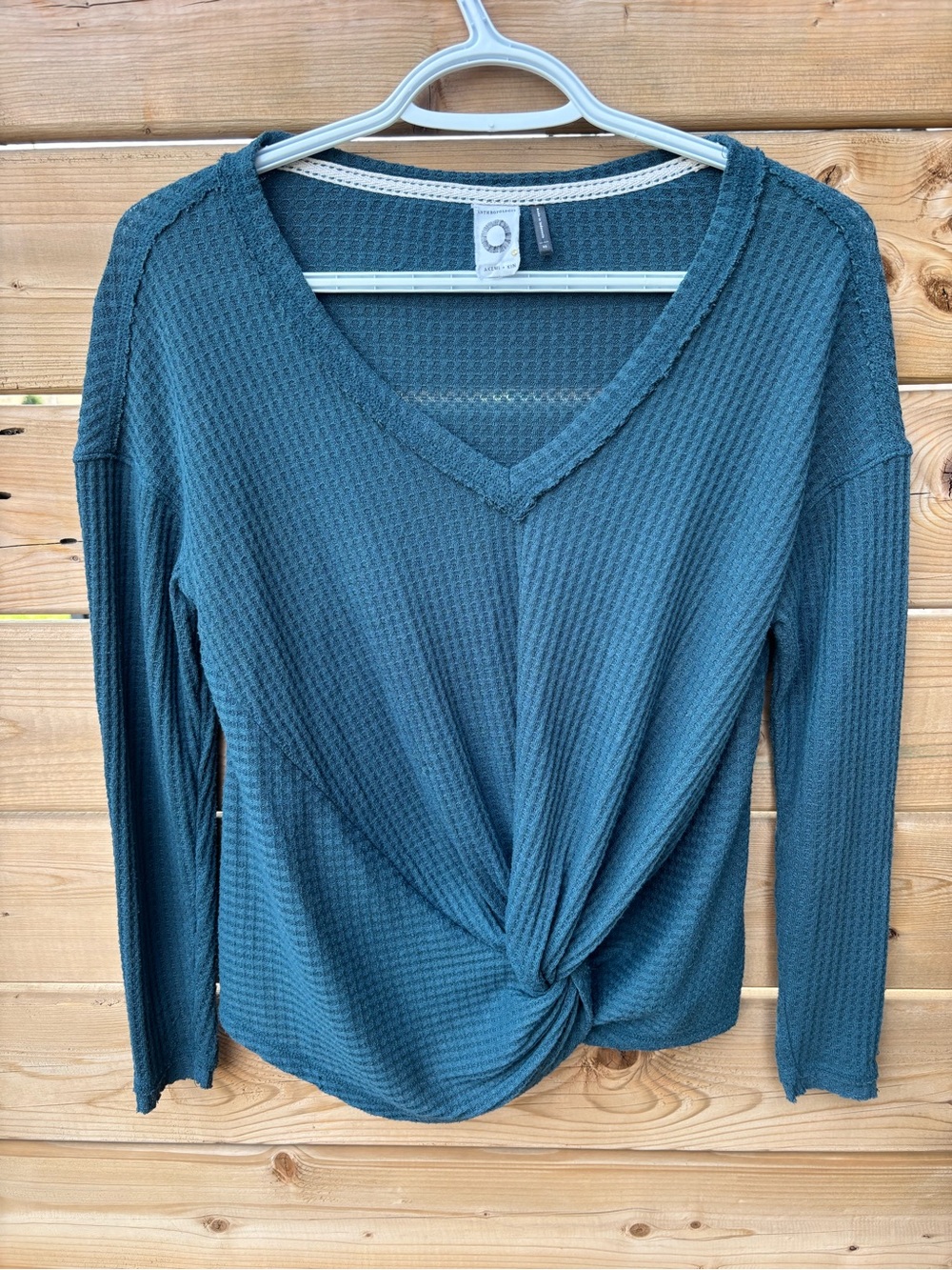 Anthropologie V-Neck Long Sleeve Top